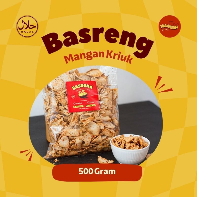 

MANGAN KRIUK BASRENG 500 GRAM