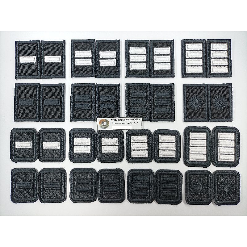 PANGKAT PDL POLSUSPAS TERBARU BORDIR TIMBUL