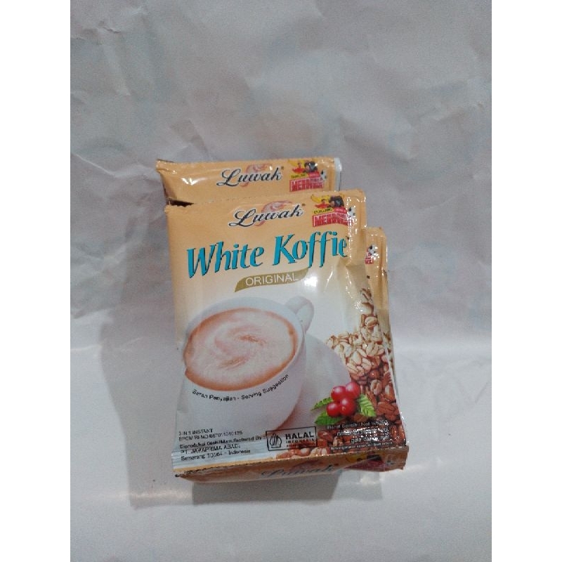 

Luwak White Koffie Original 20gr