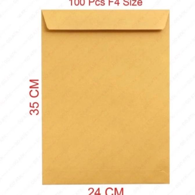 

Terjangkau Amplop Coklat Folio fc RR 1 pcs