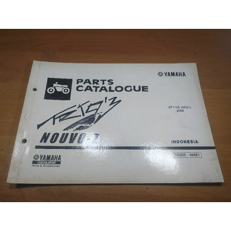 catalog part Yamaha NOUVO Z original