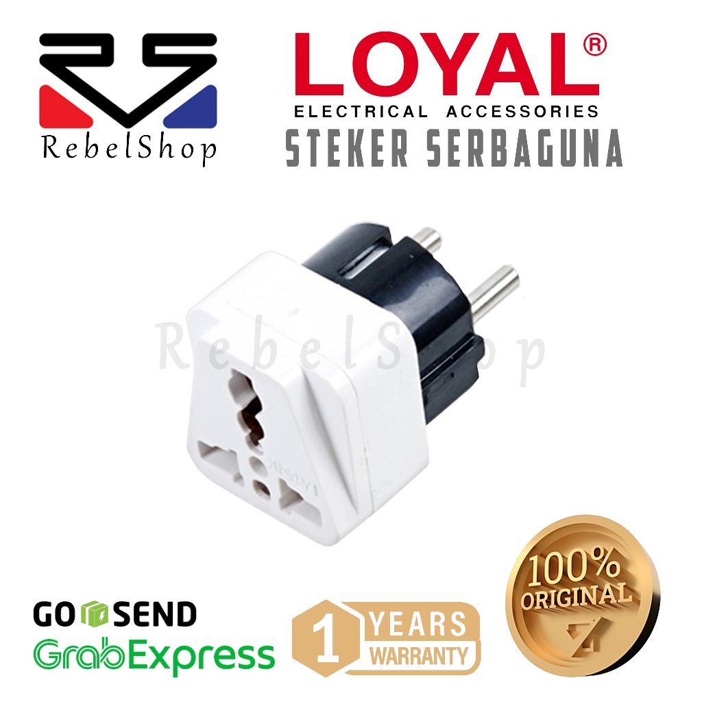 Loyal Steker Arde Universal Over Steker Listrik Gepeng - LY-921K / LY921K