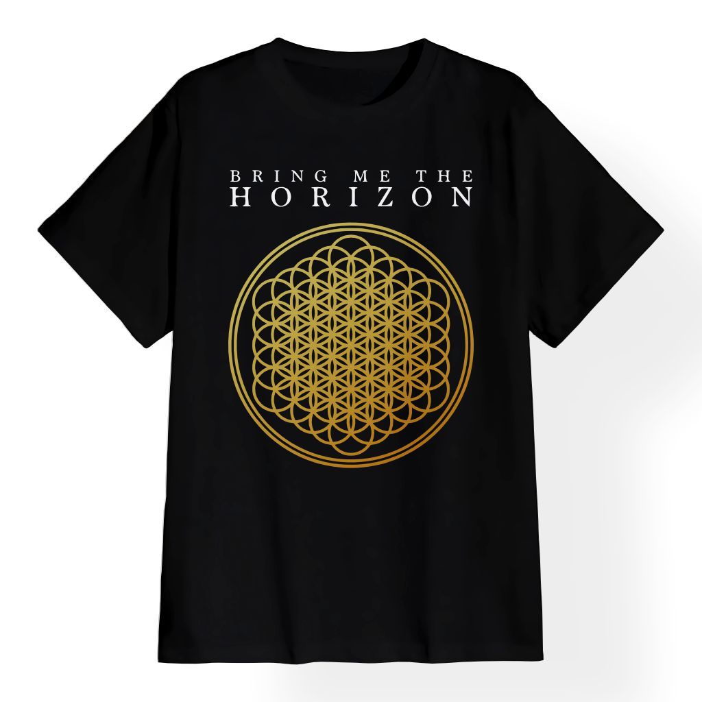 Tshirt Bring Me The Horizon SEMPITERNAL Bahan Premium - Kaos Band Hitam BMTH SEMPITERNAL Musik Pria 
