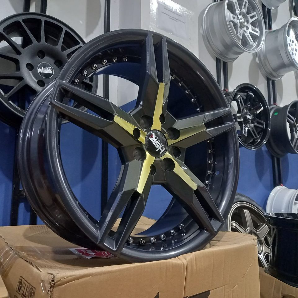 Velg Sporty Mobil Mobil Alvez Raize Rocky Avanza Xenia Livina Ring 17 Original HSR KEUNIAI