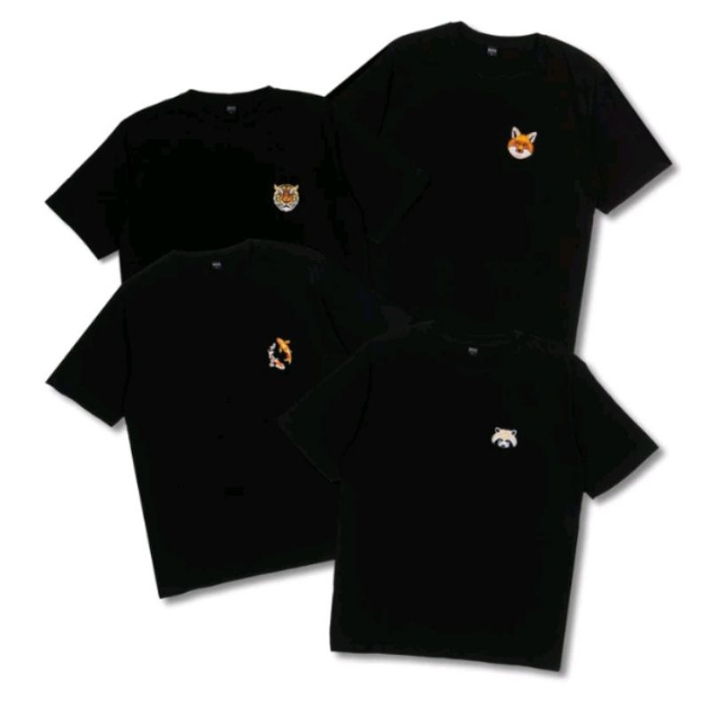 RIBSGOLD Tshirt Pattern Bordir Ribsgold / Kaos Bordir Pria