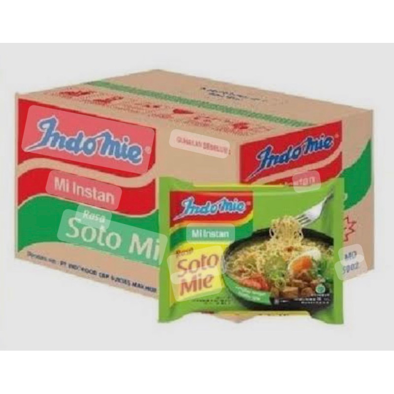 

Indomie Soto Mie 1 Dus
