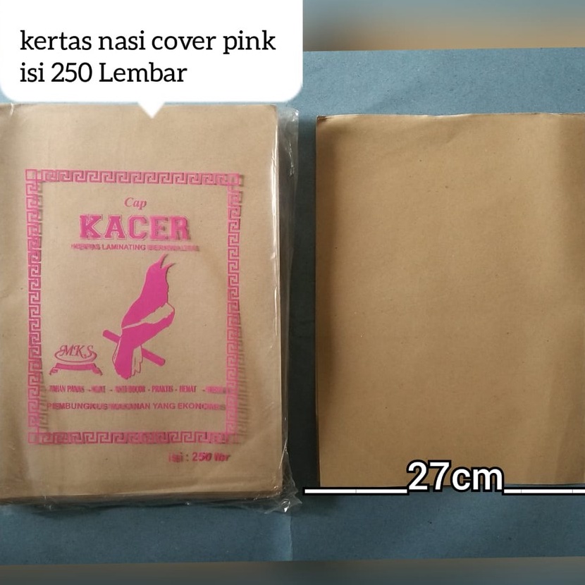 

Terbaik Kertas nasi alas pink KACER besar sekitar isi 25 lembar