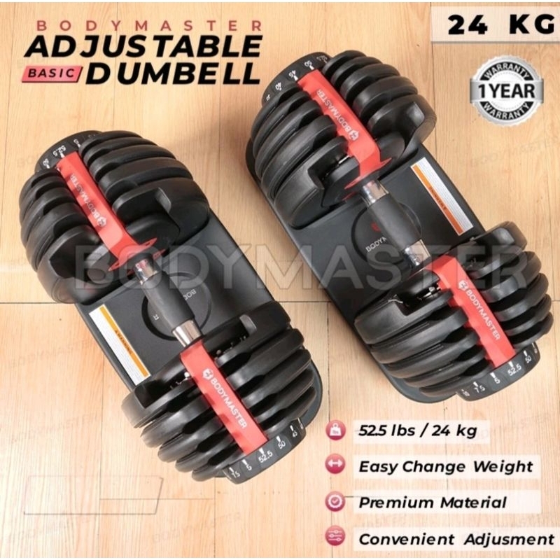 adjustable dumbell set 24 kg adjustable barbel set elite original barbel set