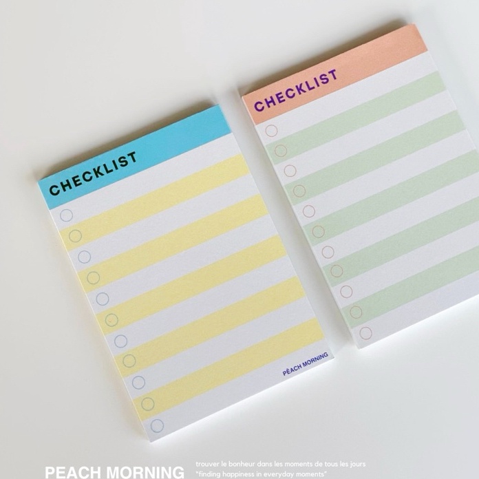 

FG2 ChicCheck Memo Notes by PEACH MORNING