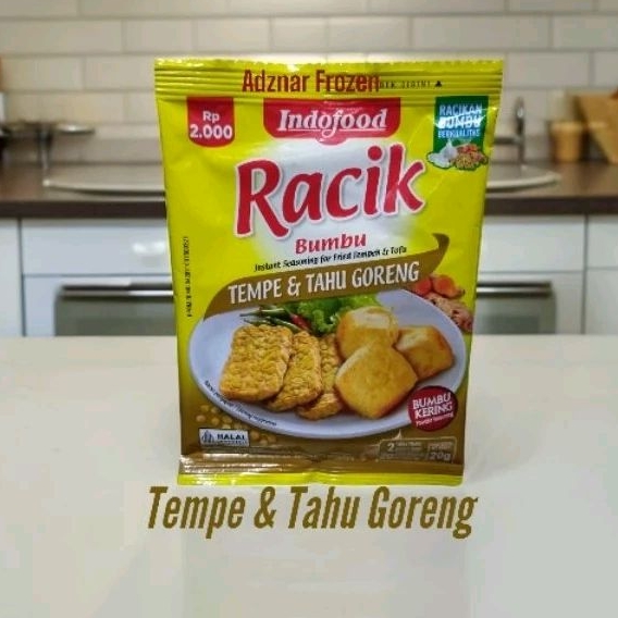 

INDOFOOD BUMBU RACIK TEMPE & TAHU GORENG/ TAHU TEMPE