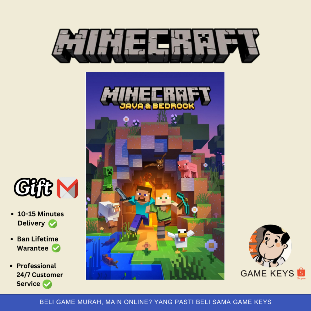 MINECRAFT JAVA & BEDROCK | GIFT