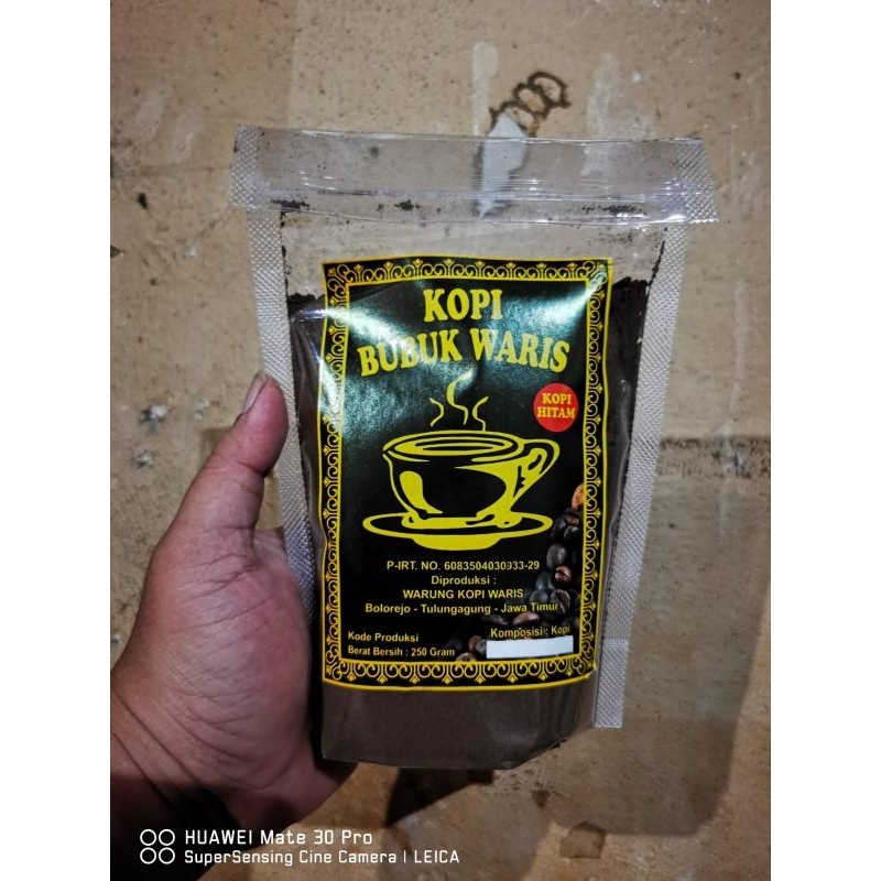 

Kopi Bubuk Cethe Warkop Waris New Varian kopi hitam (Kas Tulungagung) 100gr 250gr