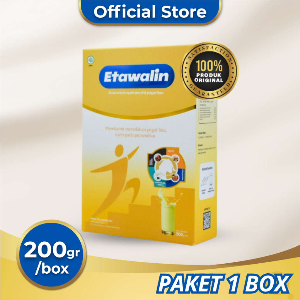 

Etawalin Gold Susu Etawa Original 1 Box 3x Lebih Cepat Atasi Nyeri Sendi