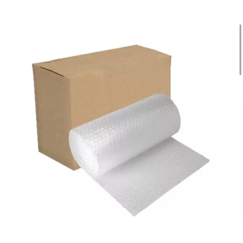 

Extra dus + bubble wrap (Packing aman)