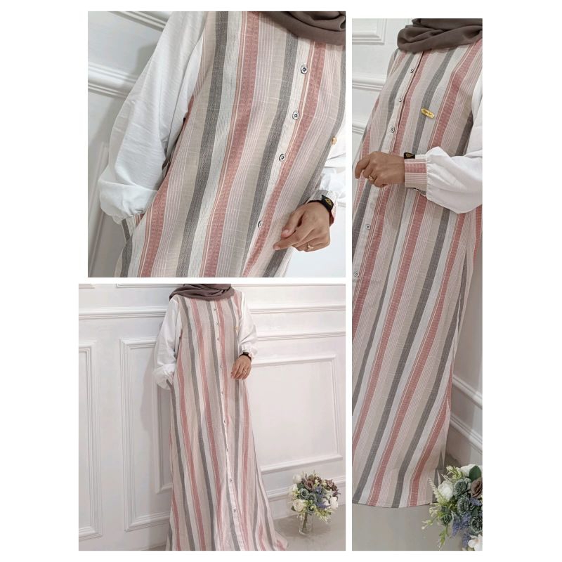 gamis triset ori by arafah hijab