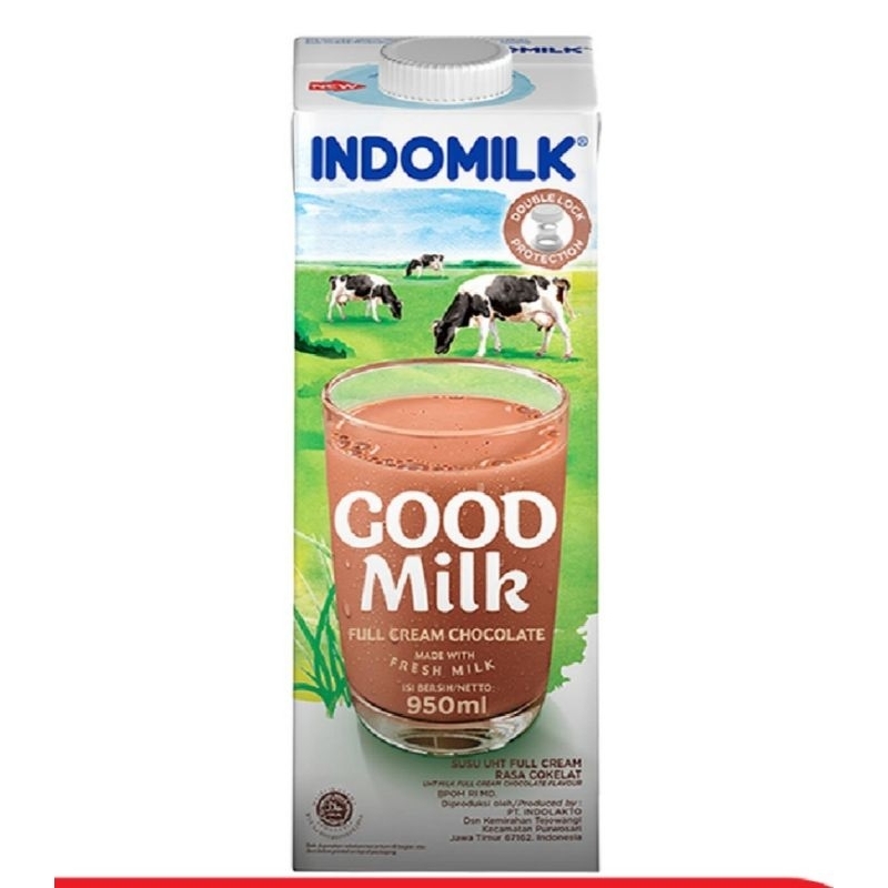 

Indomilk Susu UHT Cokelat 950ml