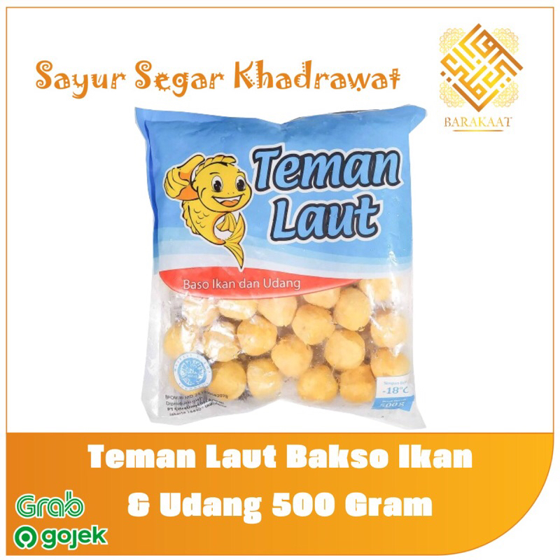 

Teman Laut Bakso Ikan & Udang 500 Gram