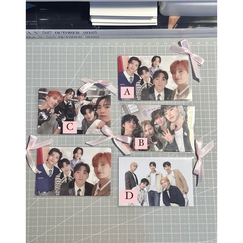 Photocard Seventeen Performance Unit Vocal Unit