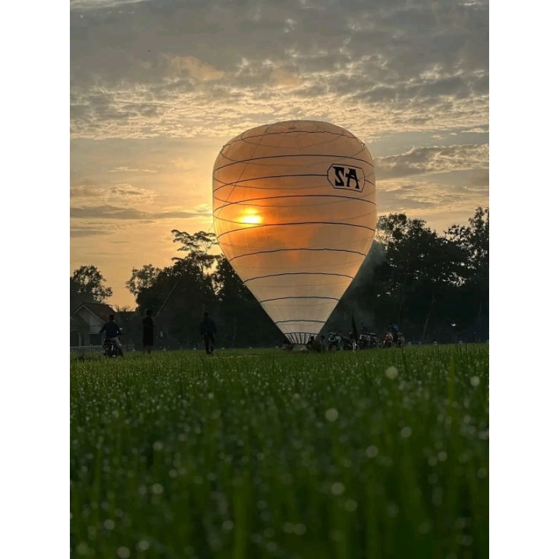 balon / lampion uluran besar, balon udara besar