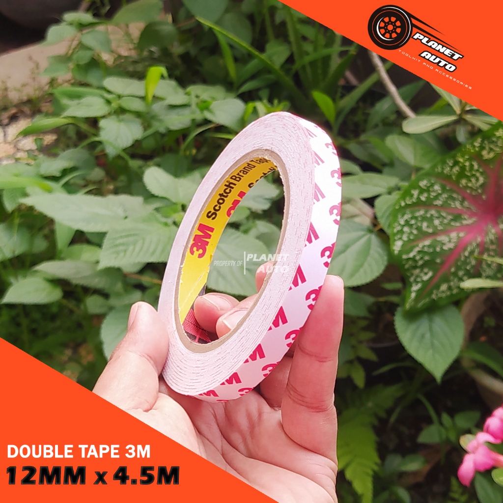 

Double Tape 3M Bahan Foam Super Kuat Warna Putih
