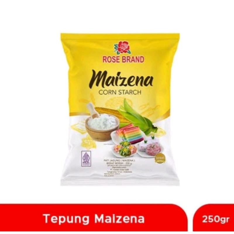 

TEPUNG MAIZENA ROSE BRAND 250gr/ TEPUNG JAGUNG