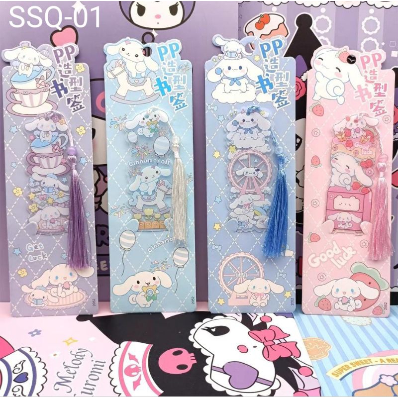 

Pembatas Buku Sanrio Cinnamoroll Korumi My Melody Pompompurin