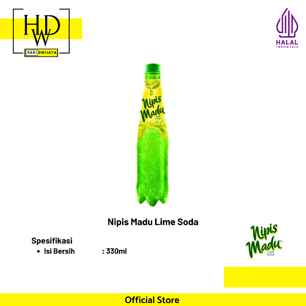 

[330ml] Nipis Madu Lime Soda