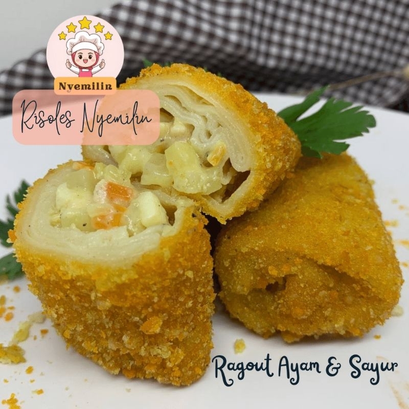 

Risoles Frozen Rasa Ragout Ayam & Sayur Isi 4 pcs