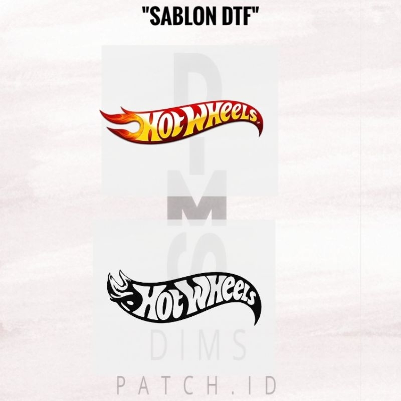 

Sablon Setrika Logo HOTWHE3LS Sablon DTF Kualitas Premium Tahan Lama