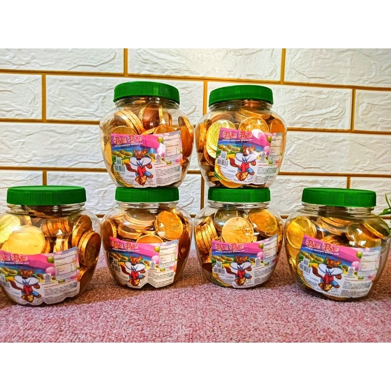 

COKELAT COIN COKELAT SNACKS BENTUK COIN ISI 100 PCS PERTOPLES
