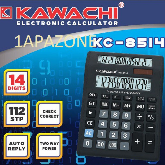 

Kalkulator electronic 14DIGITS KC-8514 KAWACHI