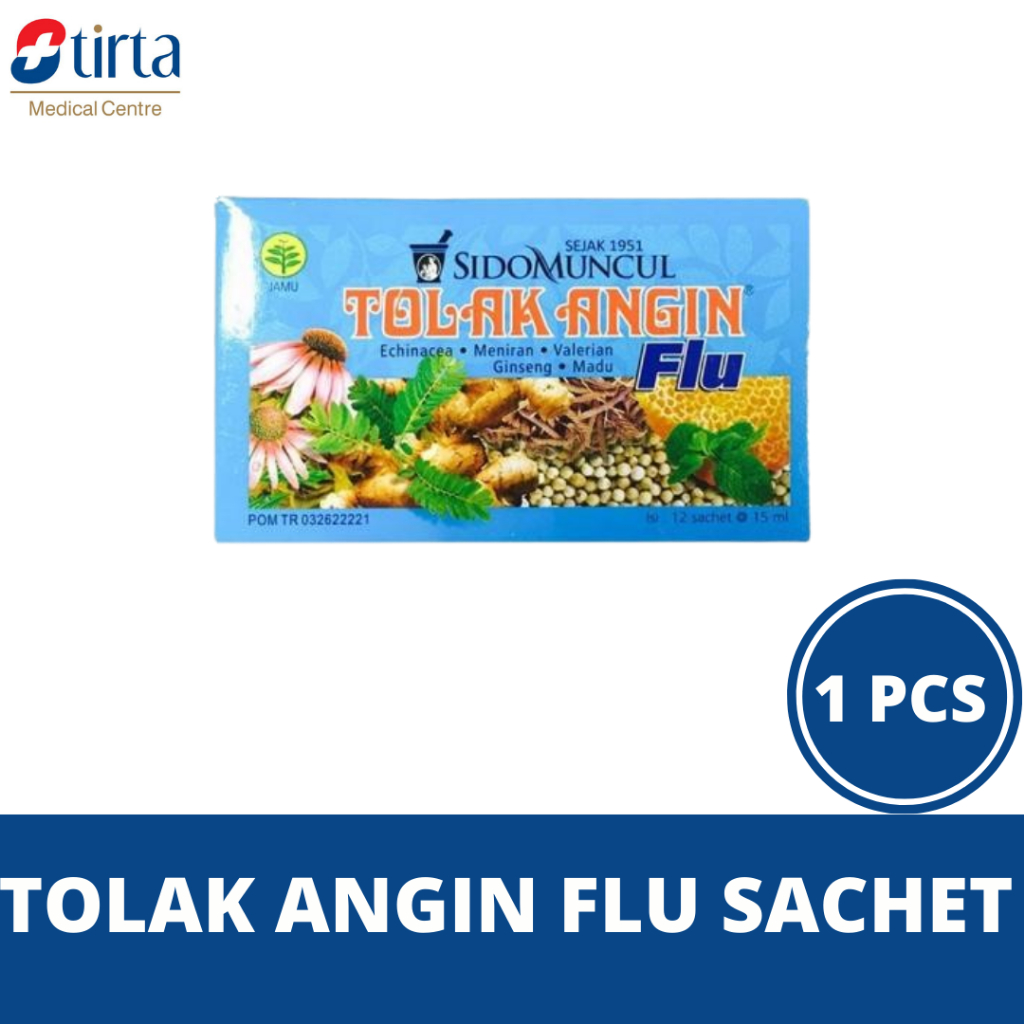 

Tolak Angin Cair Flu Sachet - Masuk Angin Flu