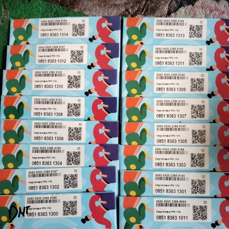 perdana by.U Telkomsel kosongan
