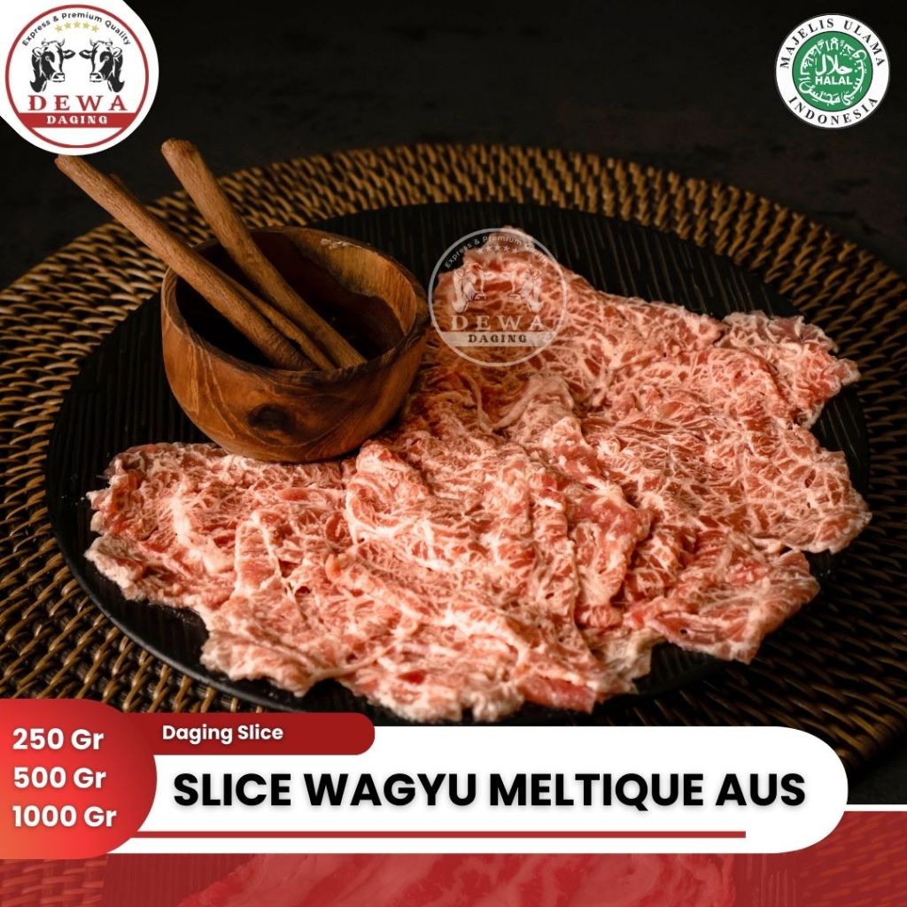 

Slice Wagyu Meltique AUS | Daging Shabu | Yakiniku | Teriyaki