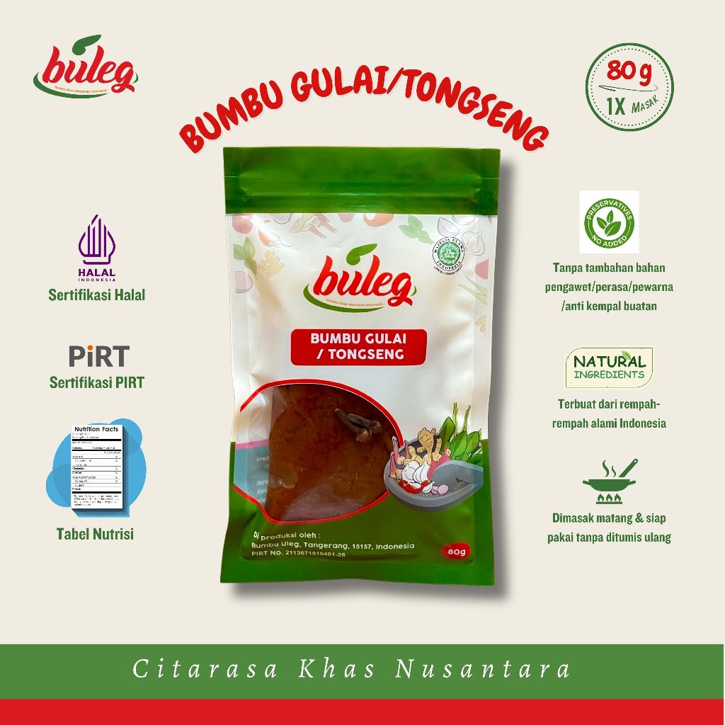 

Buleg Bumbu Gulai / Tongseng