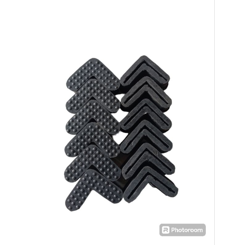 Karet kaki siku 35x35 karet besi siku