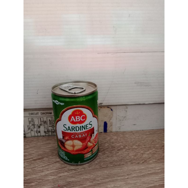 

Abc Sarden Cabai 155gr