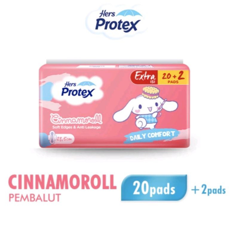 Hers Protex Cinnamoroll 20+2 pads