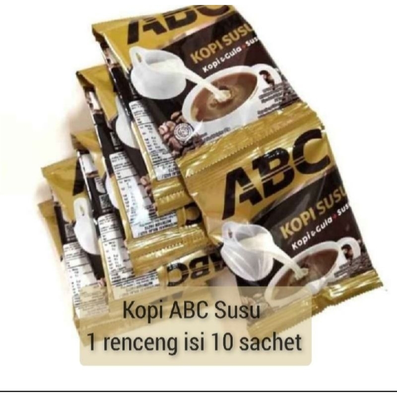 

kopi ABC SUSU RENTENG 10 SACHET