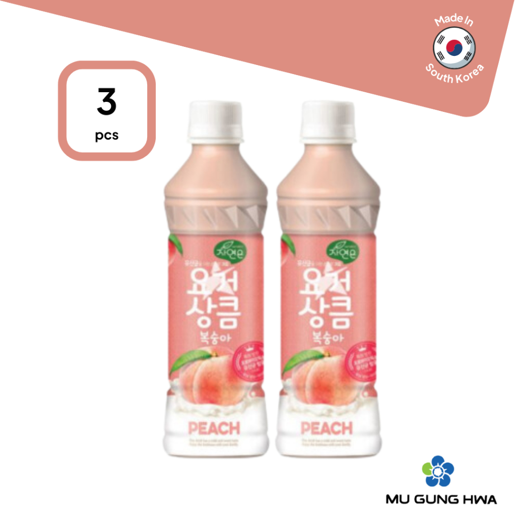 

Woongjin Zaiyeonun Yogurt Peach - 340ml/2pcs