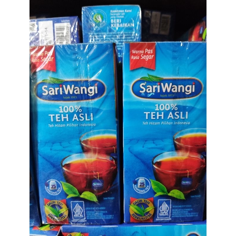 

Teh SariWangi 100% Teh asli dan pilihan Indonesian teh kotak dan teh celup