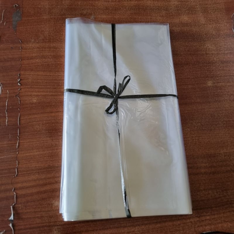 Plastik kantong PP bening uk 04x40x65