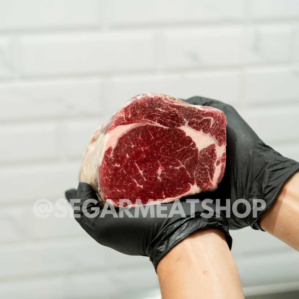 

Daging Sapi Import AUS Ribeye Steak - Rib Eye Beef Grade A