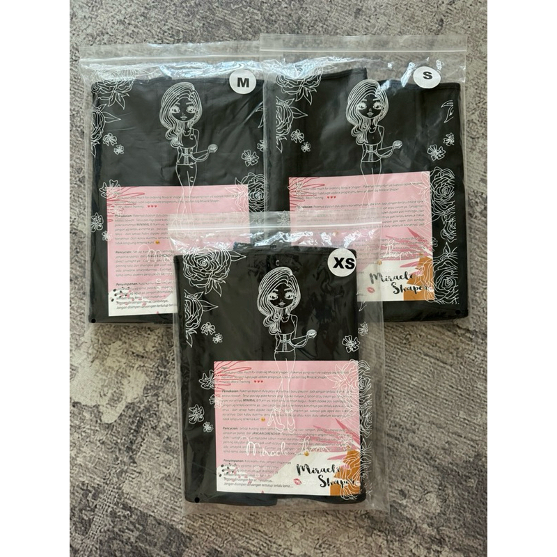 Miracle Shaper Waist Korset Pelangsing Tulang 9 bones Preloved