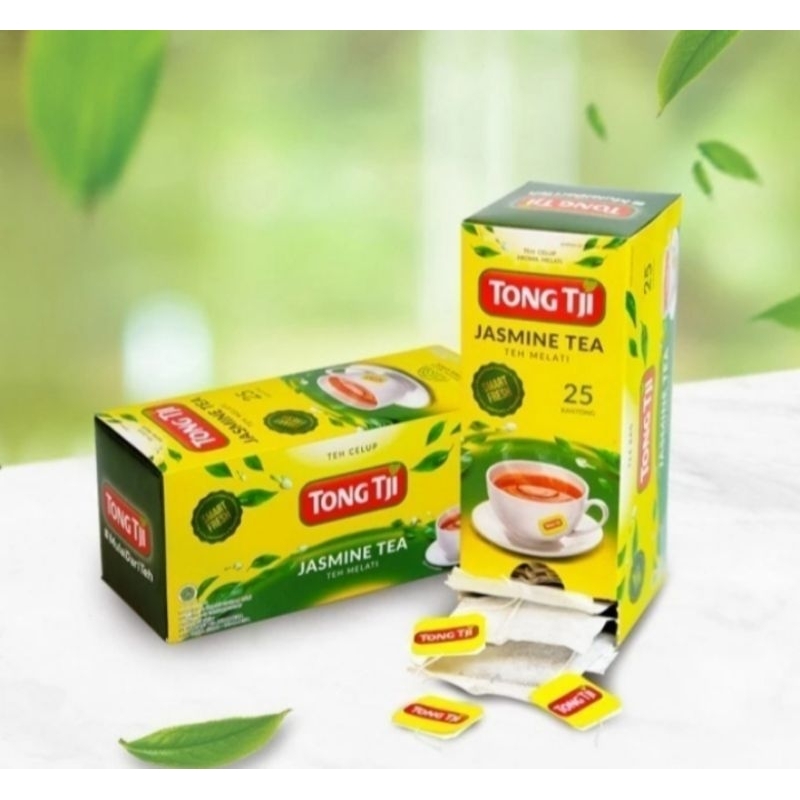 

Teh Celup Tong Tji Jasmine Tea Kotak isi 25 kantong