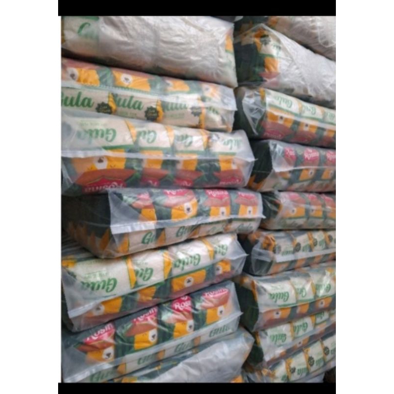 

Rosina 200gr gula kristal putih 1bal (isi 60pcs)