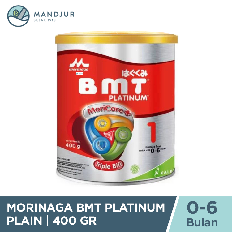 Morinaga BMT Platinum 400 Gr - Susu Formula Bayi