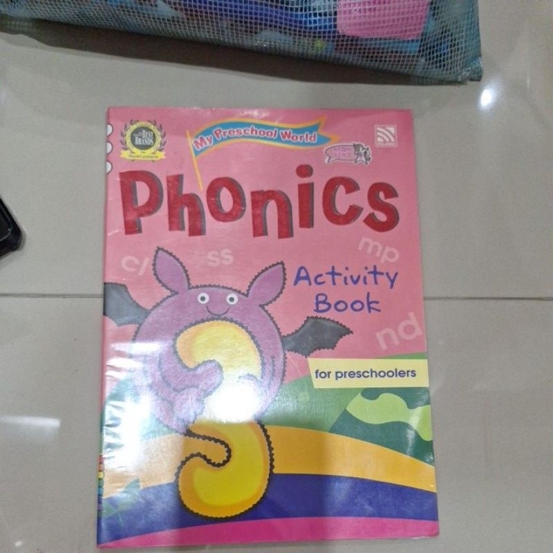 

phonics activity book