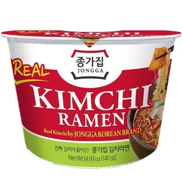 

[138gr] Jongga Kimchi Butter Noodle - Mie Instan + Kimchi Asli Korea