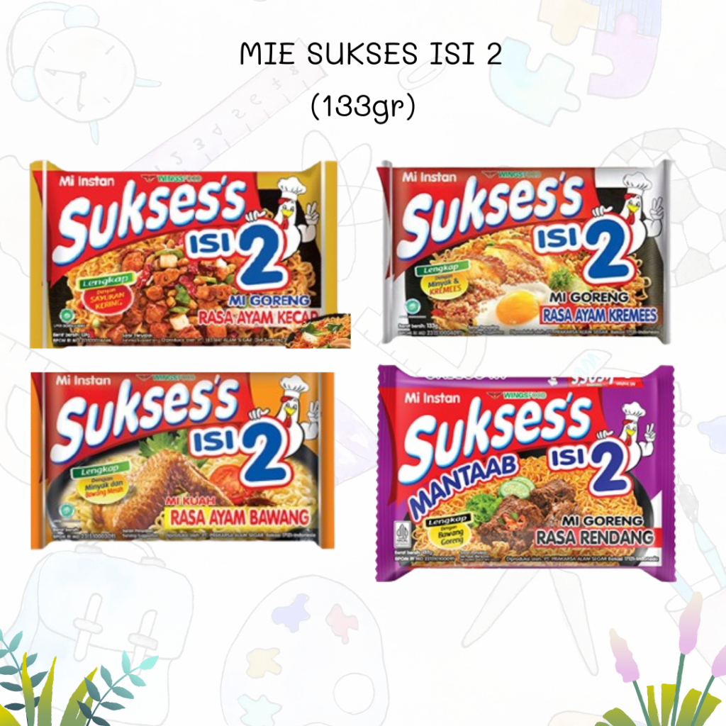 

MIE SUKSES ISI 2 133gr